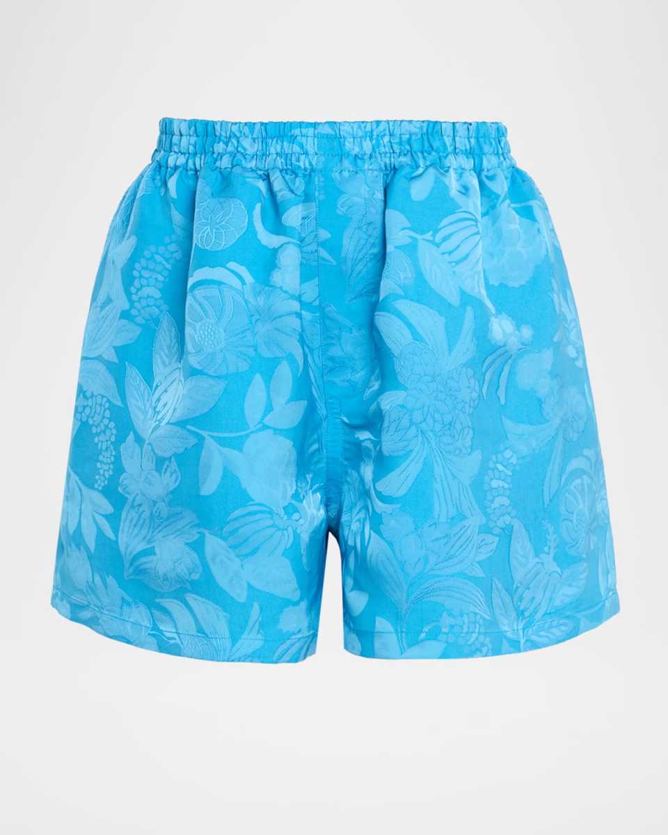 Floral Jacquard Boxer Shorts